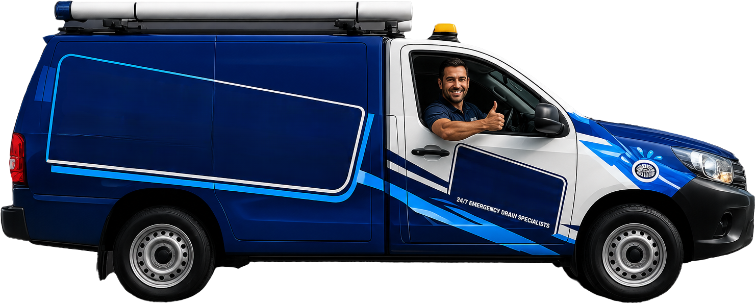 Greendale Blocked Drains service van